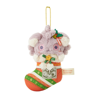 Officiële Pokemon center knuffel Espurr Heartwarming Christmas 15cm